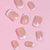 French Style Fake Nails Natural Nude White Tip Glossy Press On Fingernails Nails Art Manicure Set Beauty Many Style for Choose