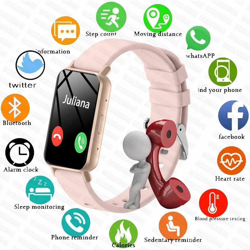 2025 New Watch 5 Men Smart Watch 100+Sports Mode Track Bluetooth Call Heart rate Waterproof Sport Fitness Smart bracelet Women