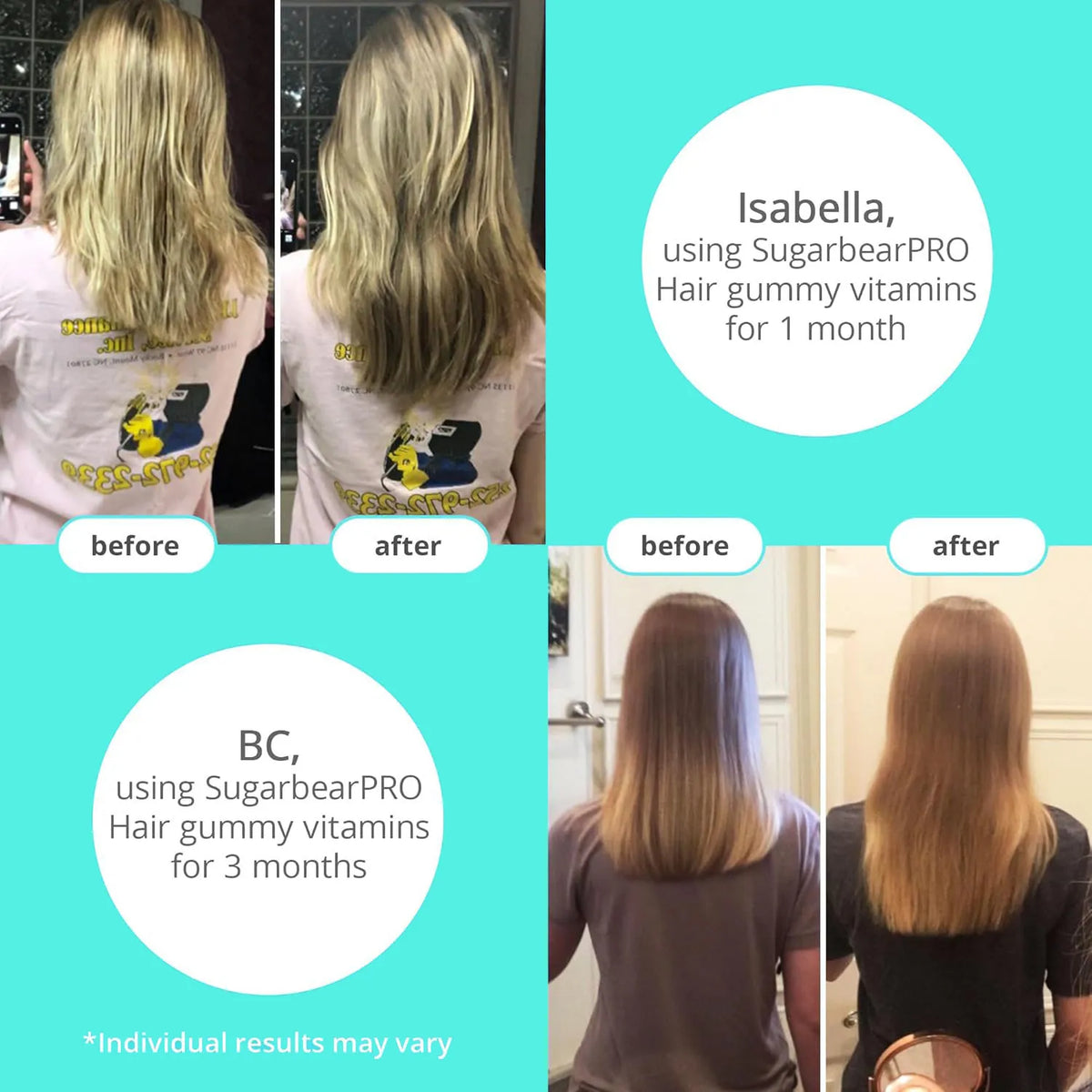 Bear Hair Vitamin Gummy Biotin 6000mcg Multivitamin Supplement Vegan Vitamin Hair, Skin &amp; Nail Growth Gummies for Men &amp; Women