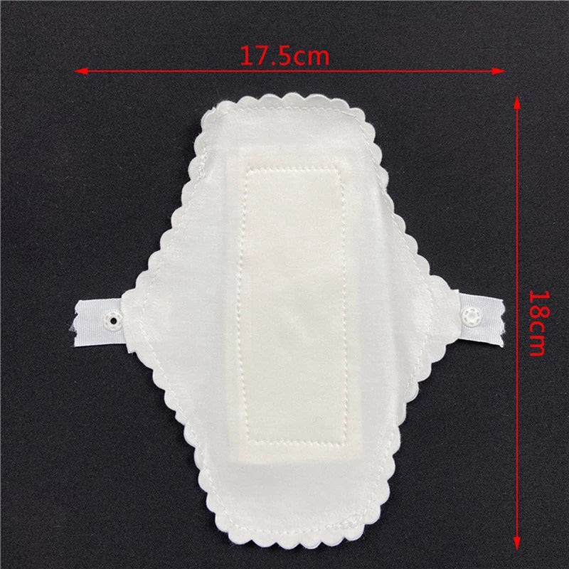 1Pcs Thin Reusable Menstrual Pads Soft Sanitary Pad Washable Cotton Cloth Pad Napkin Waterproof Panty Liners Women Hygiene Pad