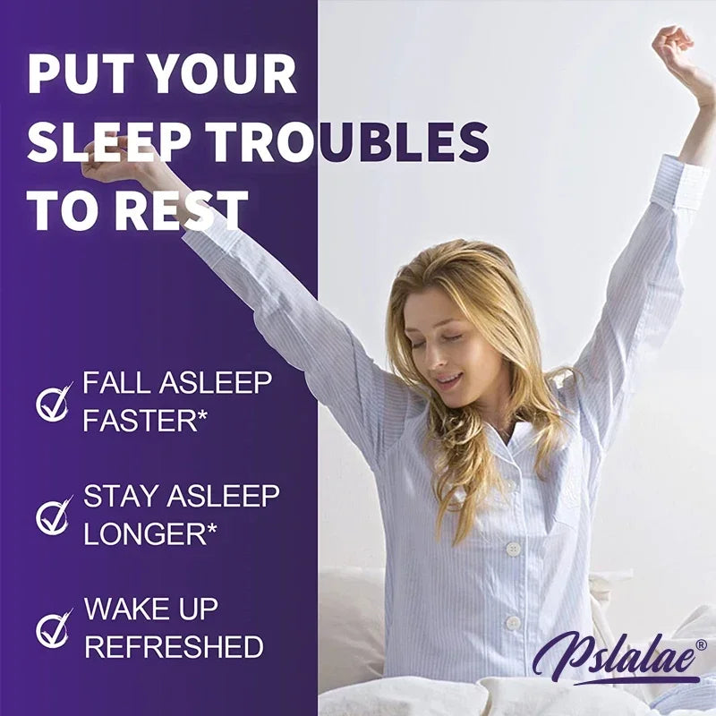 Melatonin Capsules - Support Nervous System and Brain Health, Improve Sleep Quality, Promote Relaxation, and Enhance Immunity