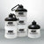 3 Tier Portable Protein Powder Box Fitness Supplement Bottle Funnel Powder Box Handle Layered Storage Pill Box Snack Jar