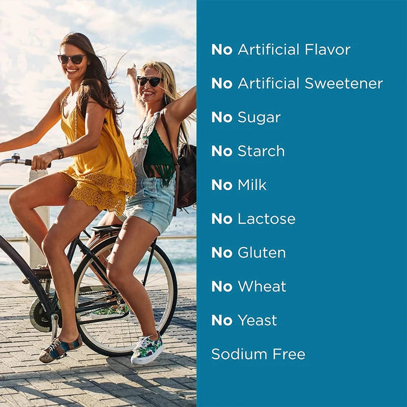 Calcium + Vitamin D3 Capsules - Immune Support, Helps Regulate Calcium Metabolism, and Promotes Healthy Bones, Teeth, and Skin