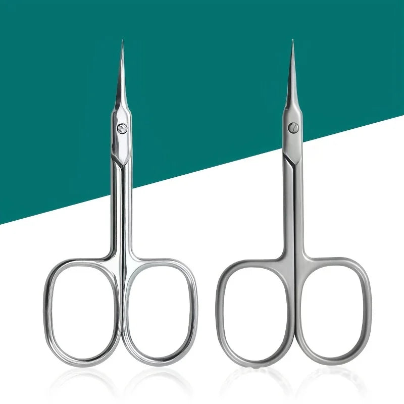 Cuticle Scissors Professional Manicure Small Scissors Dead Skin Remover For Nails Art Stainless Steel Cuticle Cutter!