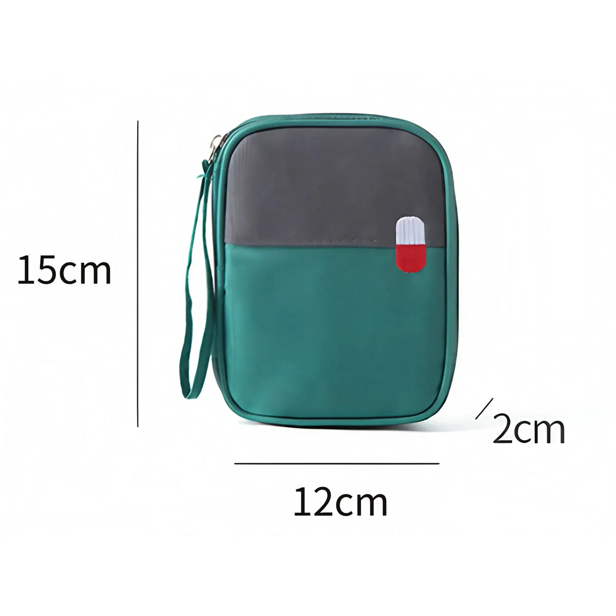 Portable First Aid Kit Compact Medical Storage Box for Travel Home Camping and Outdoor Use Health Care Supplies
