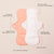 10Pcs/Set Large Women Reusable Menstural Pads for Monthly Thick Washable Sanitary Napkins Highly Absorbent Washable Heavy  Pads