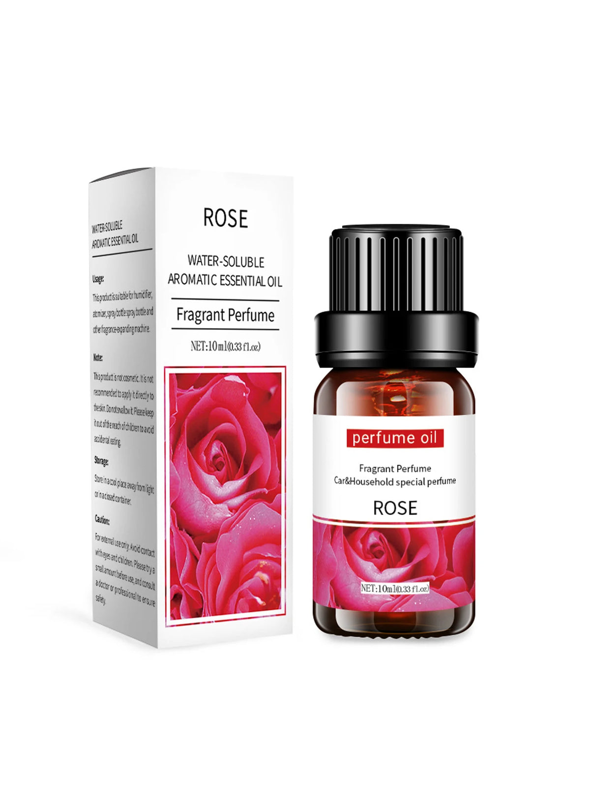 10ml Natural Essential Oil Lavender Rose Strawberry Aromath Oil DIY 36 Flavor Diffuser Humidifier Soap Candle Making Supplies