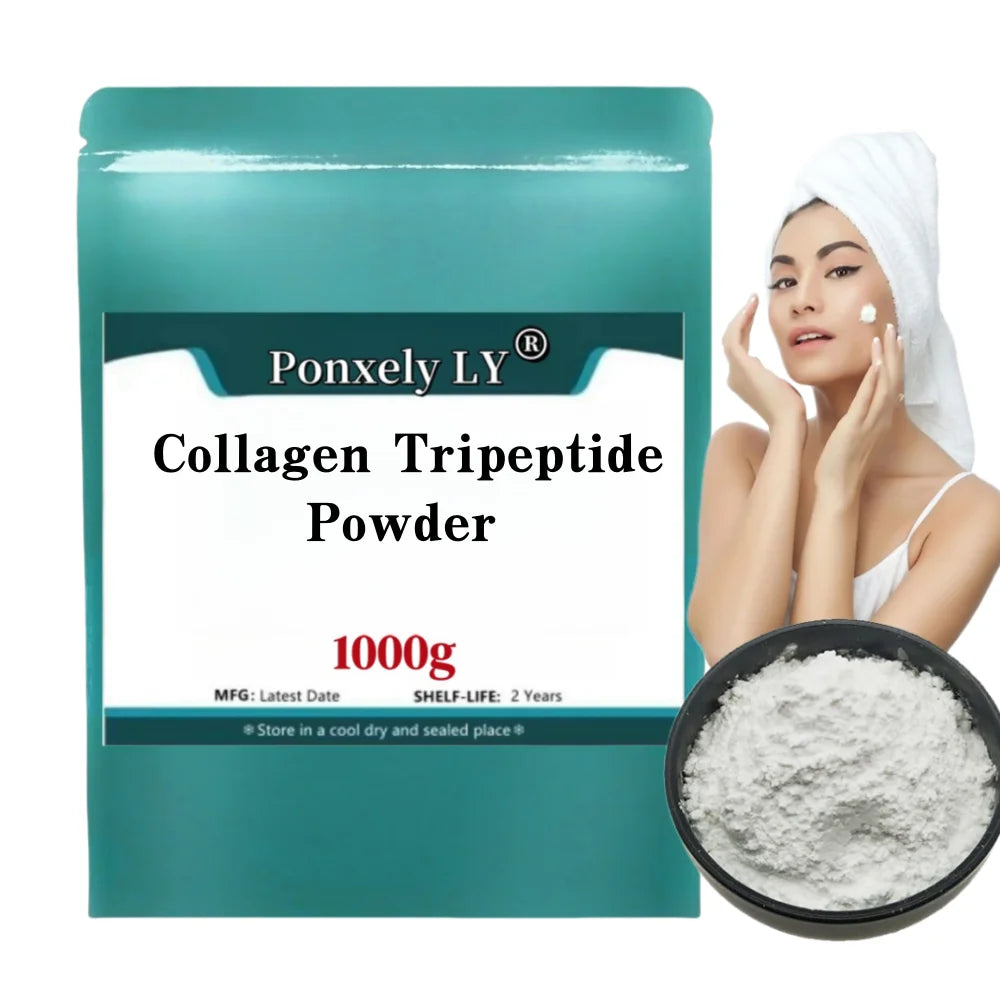Cosmetic Material 50-1000g Collagen Tripeptide Powder, Skin Whitening High Quality