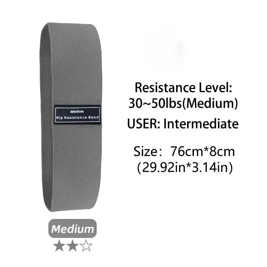 Resistance Bands, Fabric Workout Bands for Women &amp; Men, Cloth Booty Resistance Loop Bands, Thick Squat Bands for Butt/Legs/Thigh