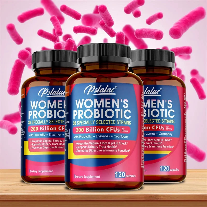 Probiotics for Women - with Prebiotics, Enzymes &amp; Cranberry, Vaginal Health, Urinary Tract Support, Improved Digestion