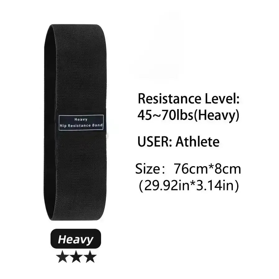 Resistance Bands, Fabric Workout Bands for Women &amp; Men, Cloth Booty Resistance Loop Bands, Thick Squat Bands for Butt/Legs/Thigh