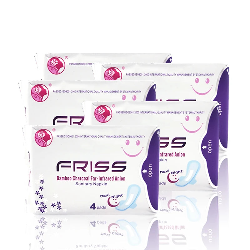 Lady Cloth Menstrual Pads Anion Sanitary Napkins Panty Liner Sanitary Towel Menstrual Pads Feminine Hygiene Use At Night