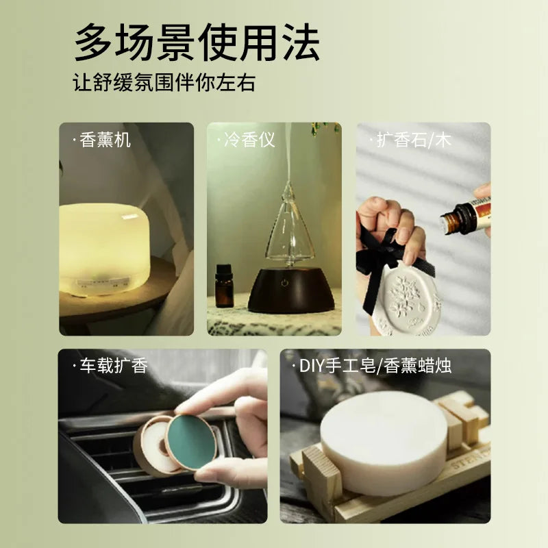 10ml Candle Scents Freesia Single Essential Oil Jasmine Aromatherapy Massage Flower Essential Oil Soap Scent