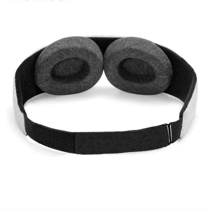 3D Contoured Sleep Mask, Blackout Blinder Eye Mask with Adjustable Pressure &amp; Breathable Fabric, Meditation &amp; Insomnia Relief