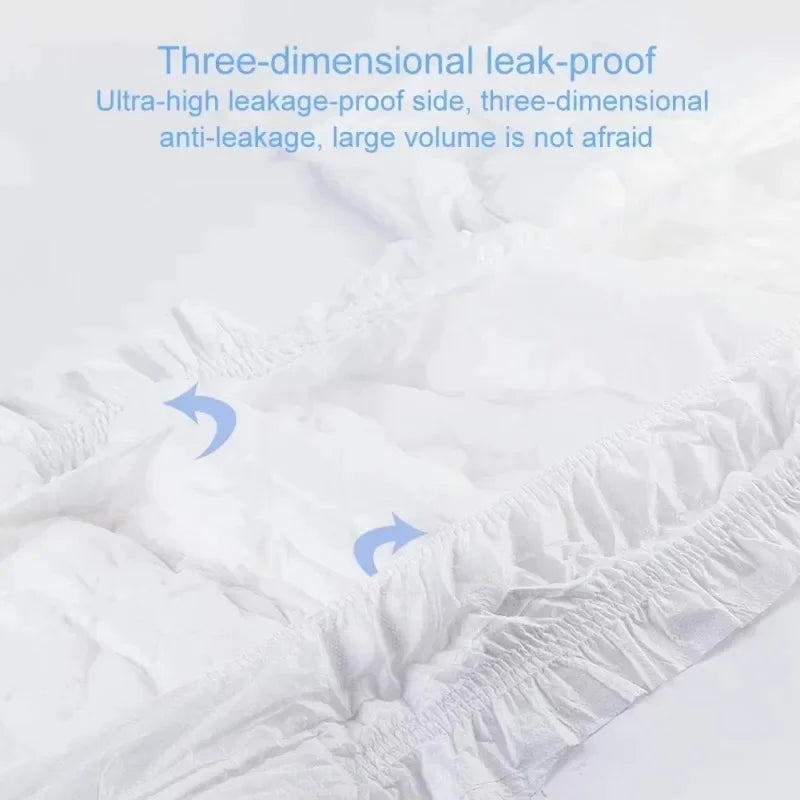 Disposable menstrual pad underwear, women's quick absorption postpartum underwear, adult incontinence underwear pull up pants