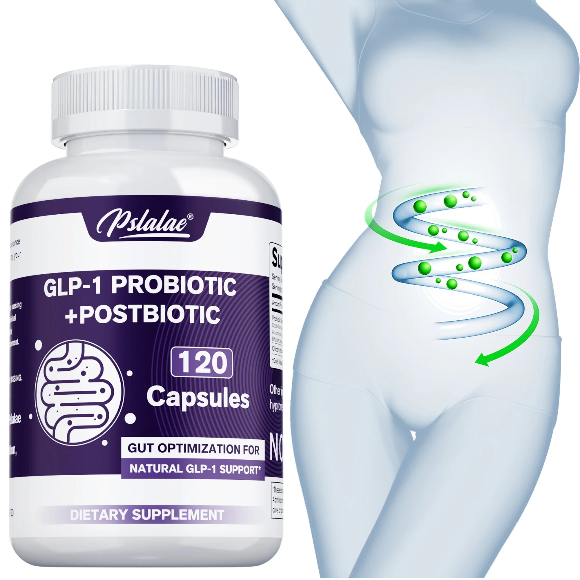 Probiotic Capsule - Promotes Overall Digestive Health, Immunity, Gut Health, Gas Bloating Relief