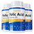Folic Acid Supplement - Heart Health, Nervous System Health, Prenatal Support