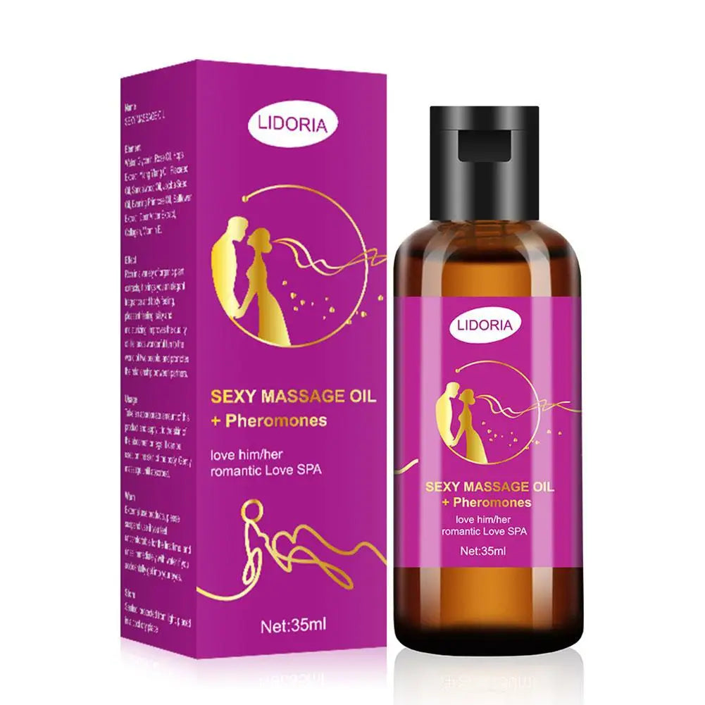 Erotic Massage Oil Body Private Parts Adult Natural Plant Rose Essence Romantic Couples Men And Women Can Use Erotic Push Oil