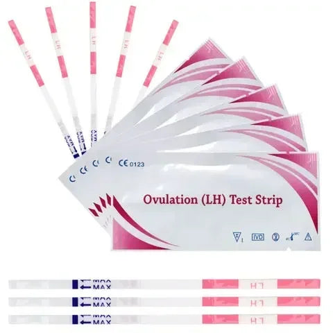 100Pcs LH Ovulation Tests Household Strips Urine Test Over 99% Accuracy Test Kit Strips Pregnancy Test First Response