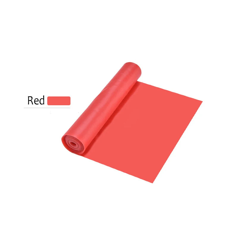 Resistance Bands Pilates Yoga Sport Training Fitness Exercise Home Gym Elastic Band Natural Rubber Latex Yoga Accessories