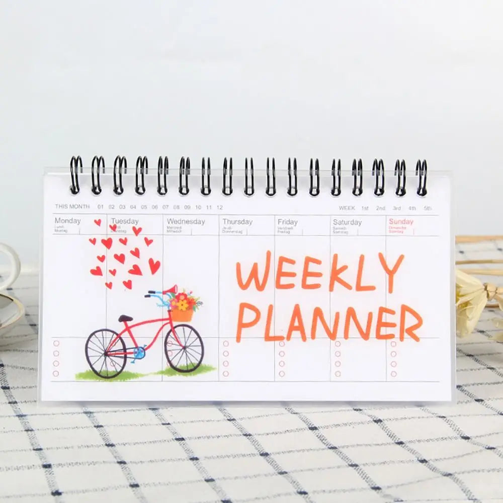 Student Diary Flip Notebook Notebook Agenda Book Diary Planner Weekly Planning Schedule