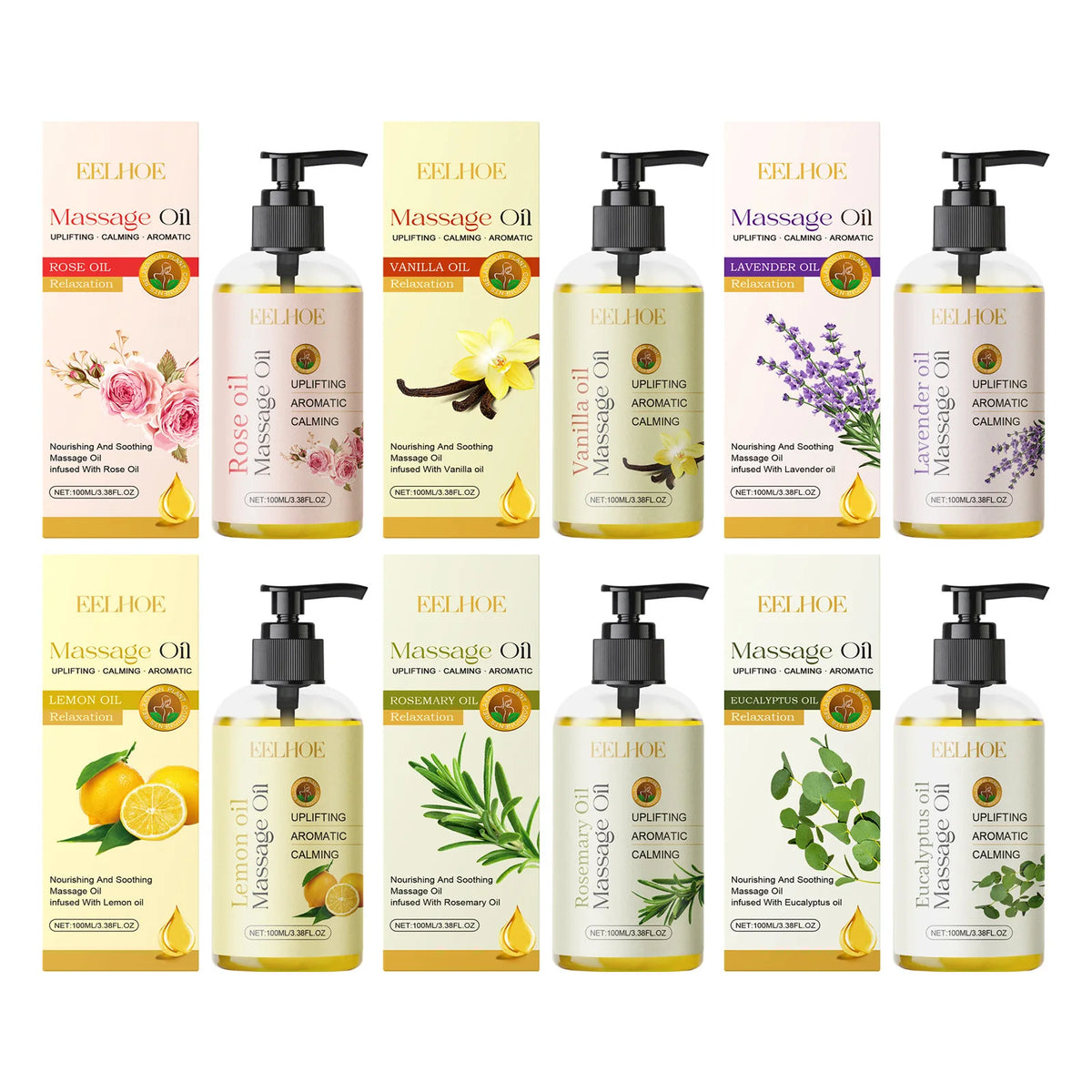 Body Oils for Relaxing Massages Muscle Soreness Relief Physical Fatigue Body Moisturizer Firming Skin Care Native SAP Body Oil