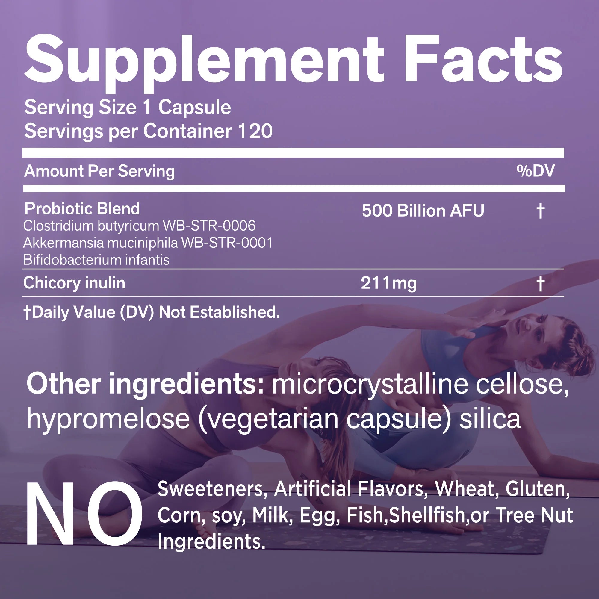 Probiotic Capsule - Promotes Overall Digestive Health, Immunity, Gut Health, Gas Bloating Relief