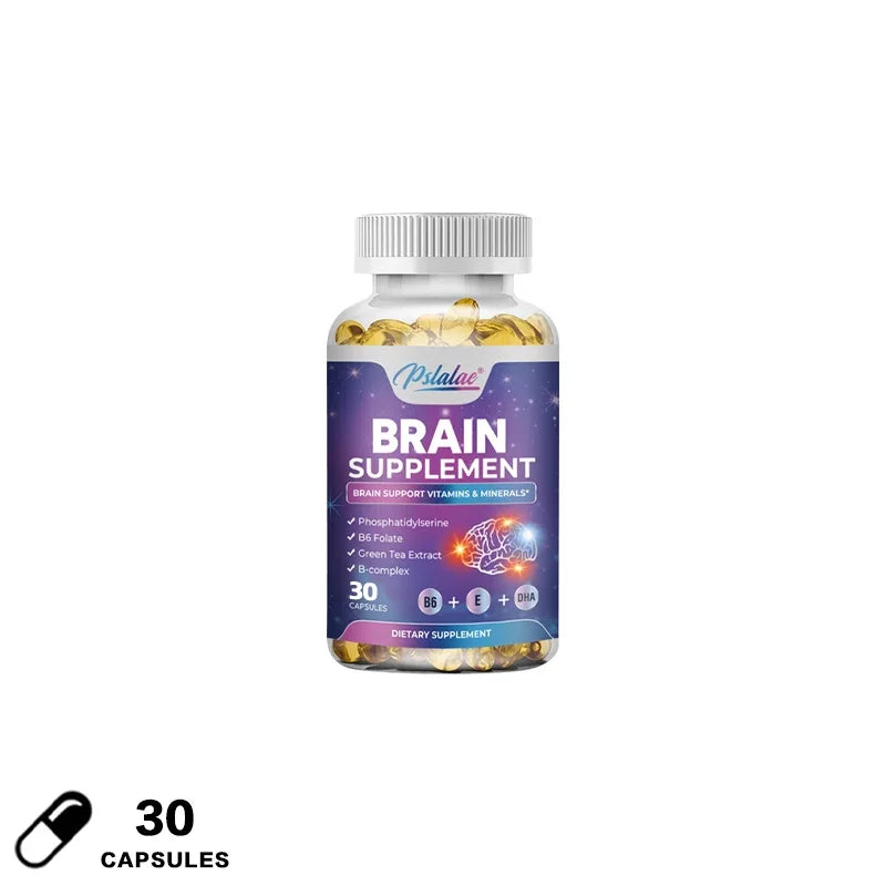 Brain Supplement - Supports Brain Health, Cognitive Function, Improves Mental Clarity, and Boosts Memory and Concentration