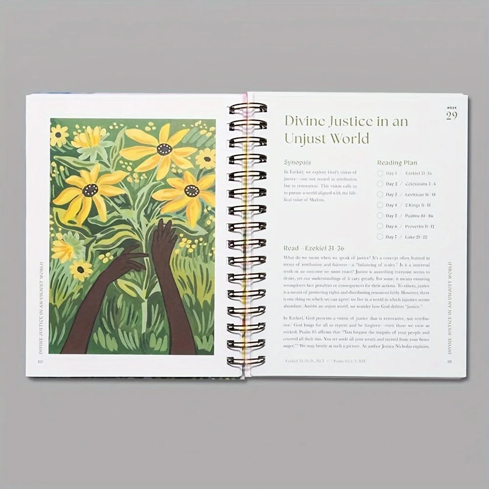 52 Week Women's Study Guide, One Year Study Manual, Spiritual Growth, Daily Devotional, English, Adult Study Books