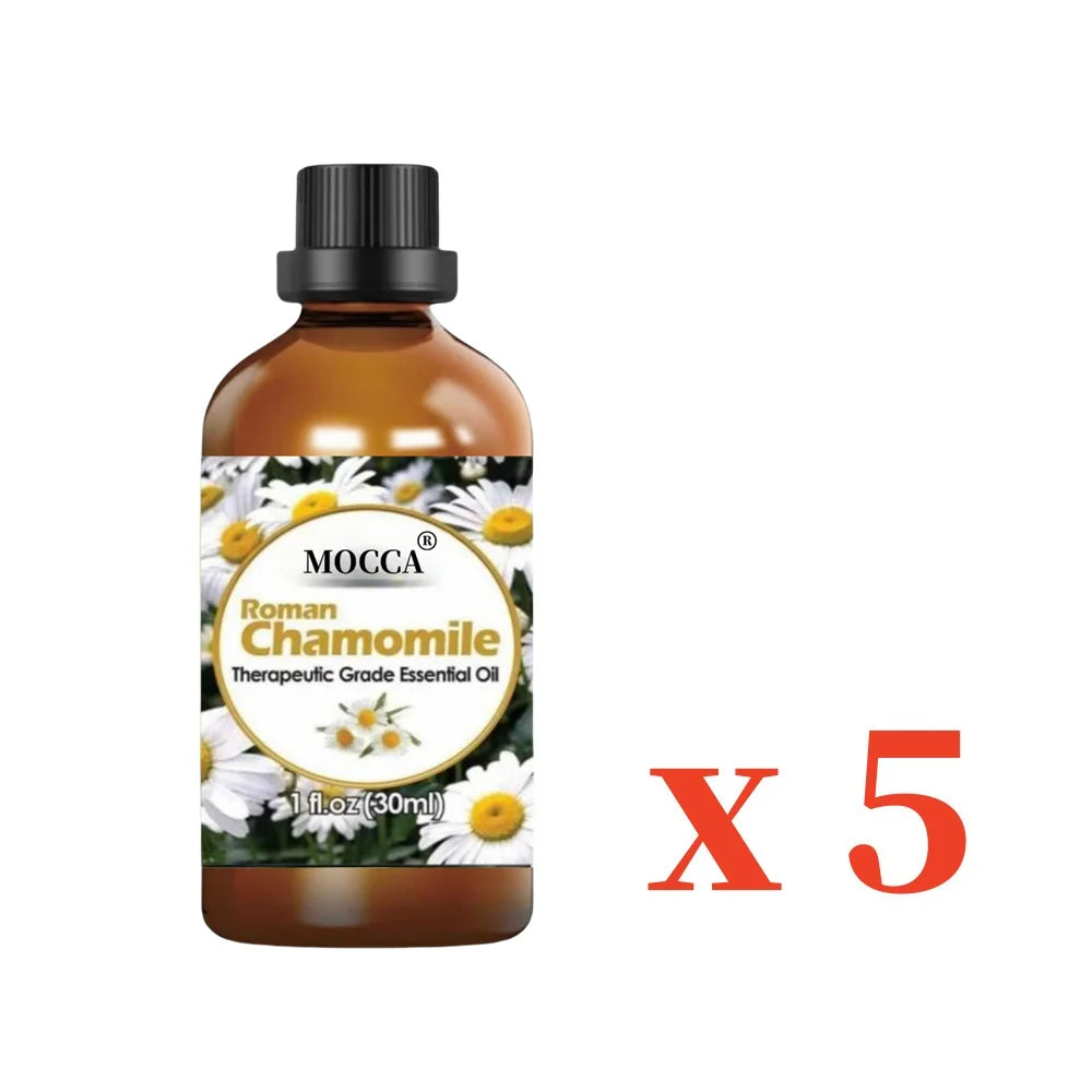 MOCCA Roman Chamomile Essential Oil (100% PURE &amp; NATURAL - UNDILUTED) Therapeutic Grade - Huge 1oz.