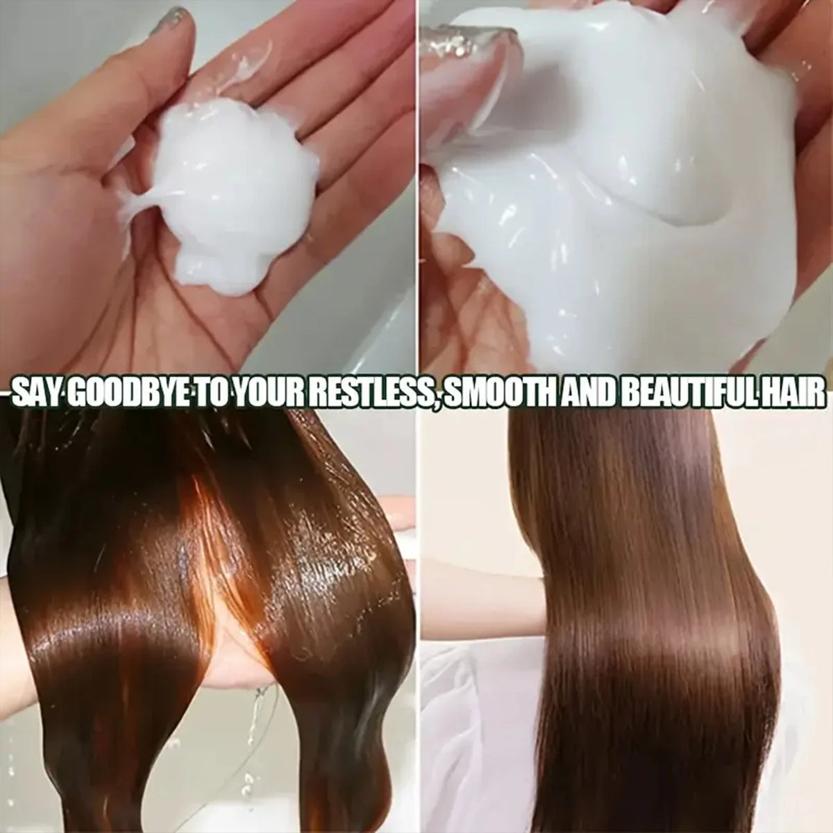 Biotin Hair Care Products |   Anti-Curl, Suitable for Dry and Damaged Hair, Fortified Split Ends |   Heat Protection, Oil Control and Moisturizing |   Add Luster