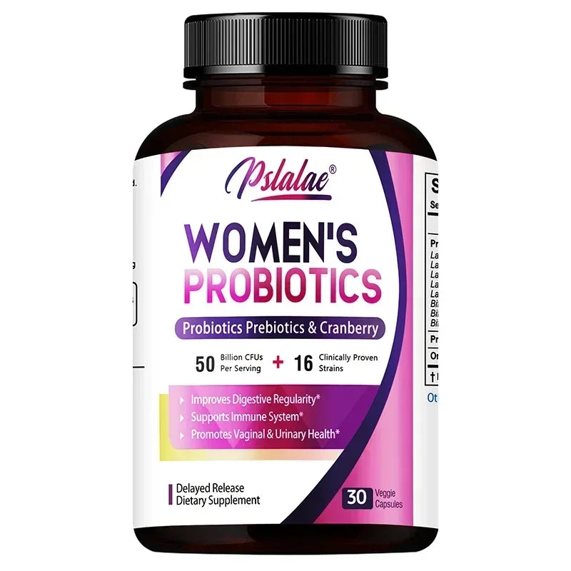 Women’s Probiotic - Digestive, Immune, Vaginal and Urinary Health, Relieves Bloating, Detoxify, Regulate Intestinal Flora