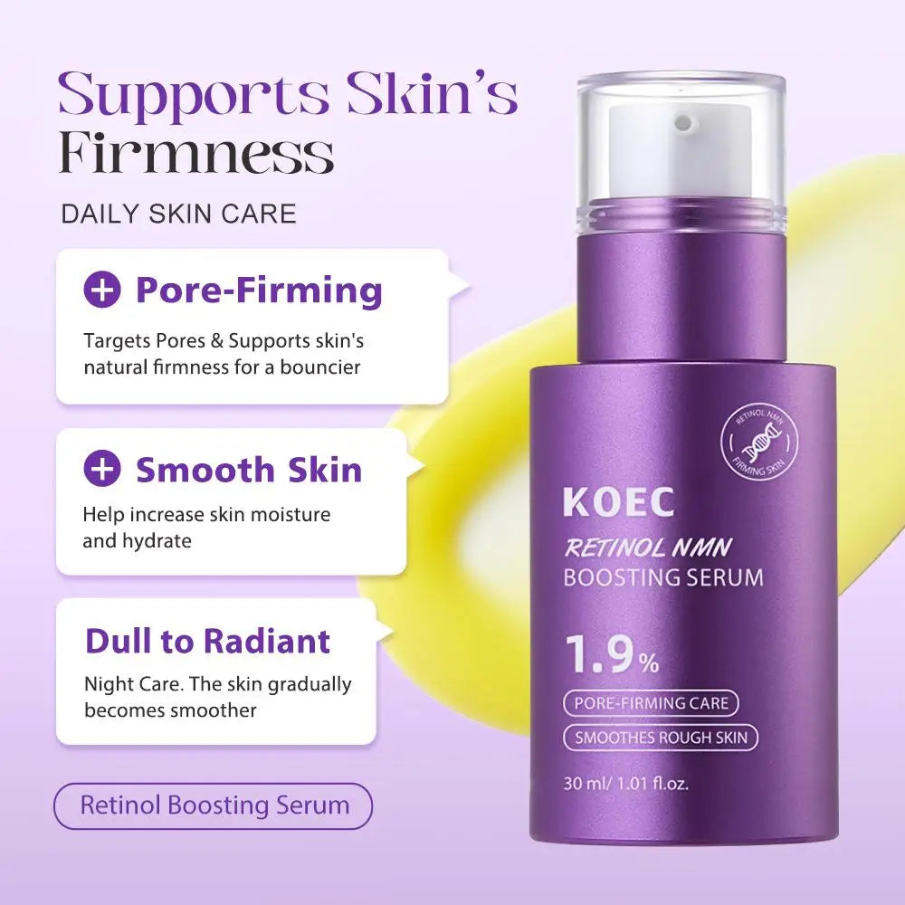 Collagen Powder Peptide Microneedle Essence + Retinol 1.9% Lifting Essence, Moisturizing, Replenishing, Firming, Lifting Skin