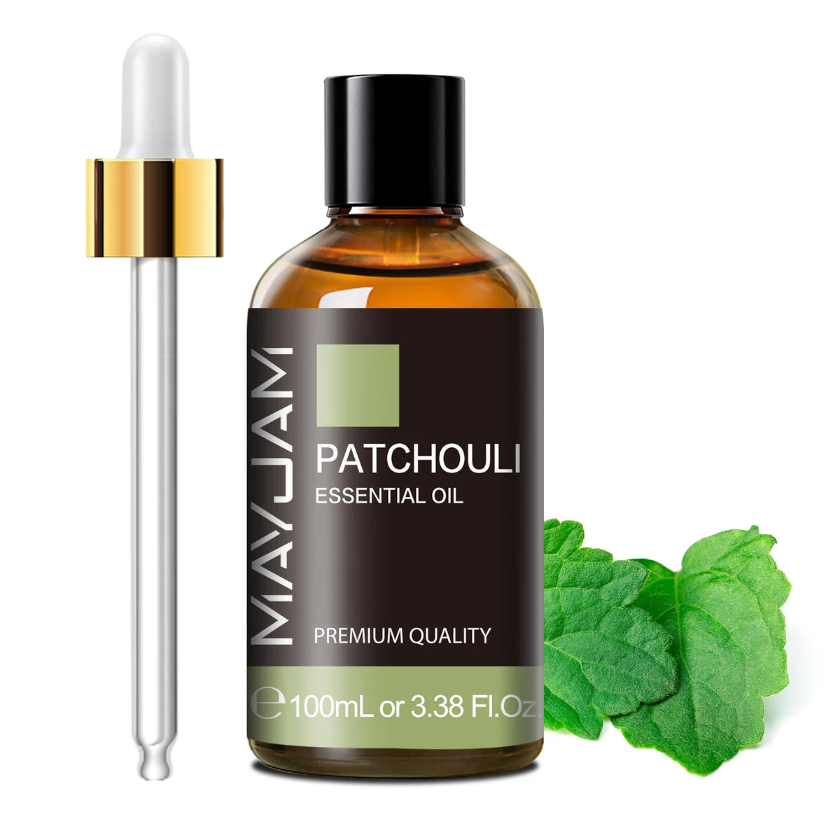 MAYJAM 100ml Pure Essential Oil with Glass Dropper, Aromatherapy Essential Oils Lavender Eucalyptus Rosemary Vanilla Aroma Oil