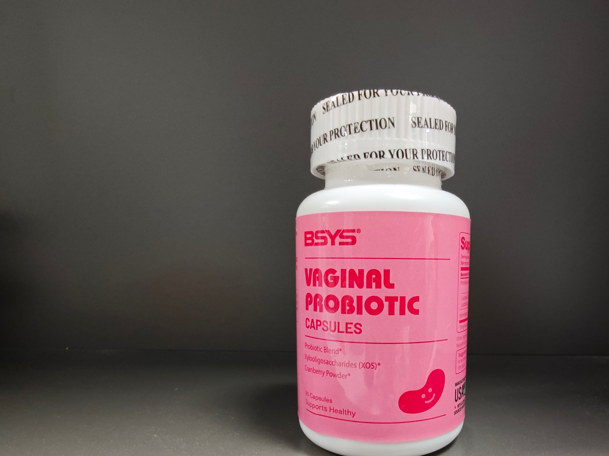 BSYS Vaginal Probiotic Capsules  Vaginal Health Support Formula Yeast Balance  UTI Prevention Aid  Menopausal Wellness Vaginal Dryness Relief Antibiotic Support  Immune Boost
