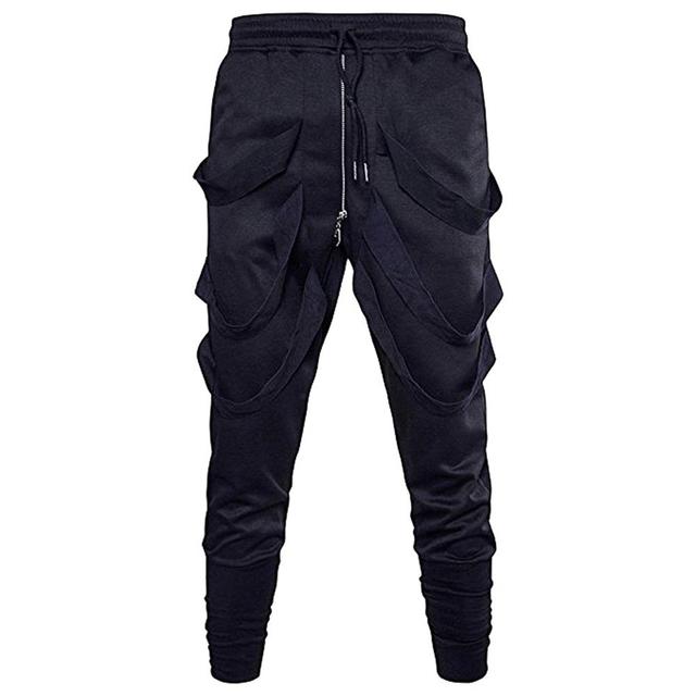 Men Tapered Drop Crotch Harem Pants