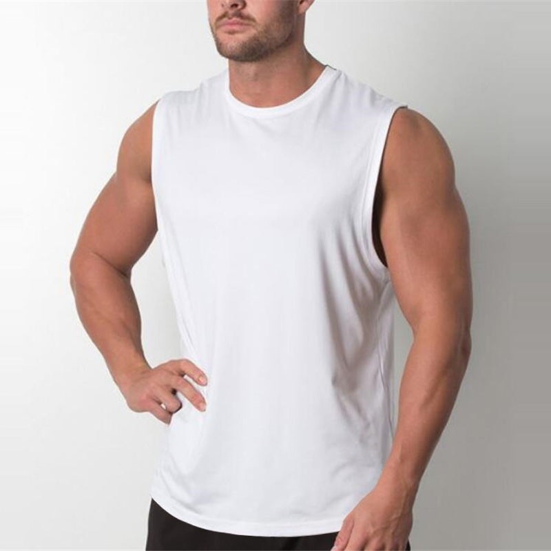 Brand New Men Bodybuilding Plain Tank Top